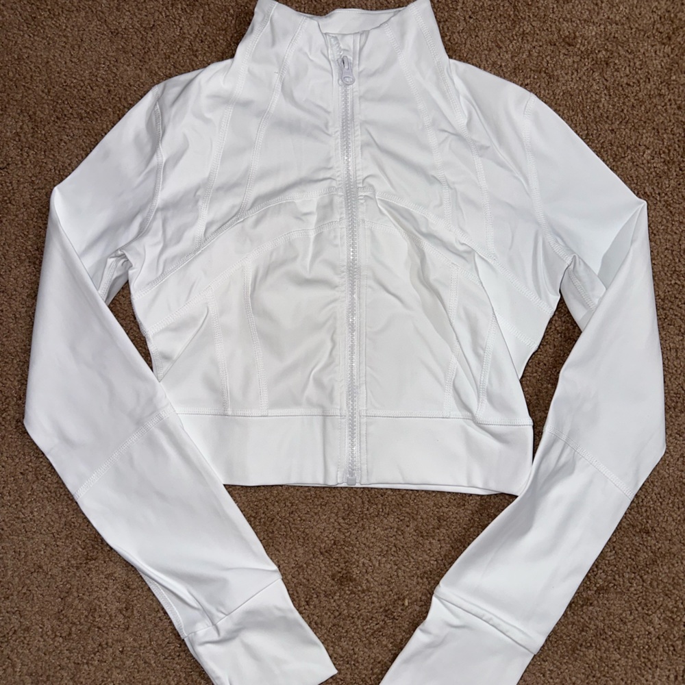 LULULEMON Style Zip Up-White